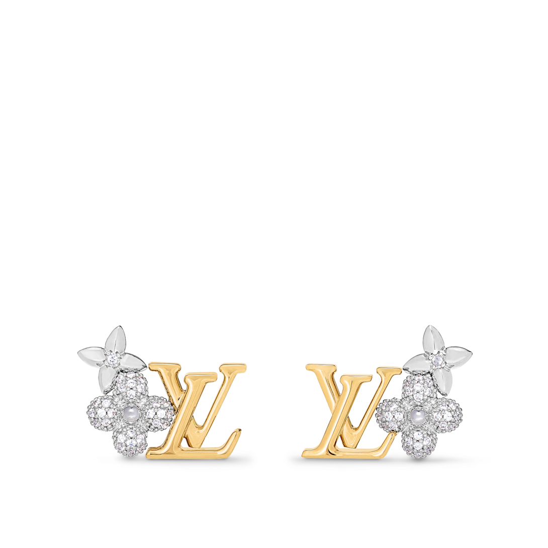 Lv on sale diamond earrings